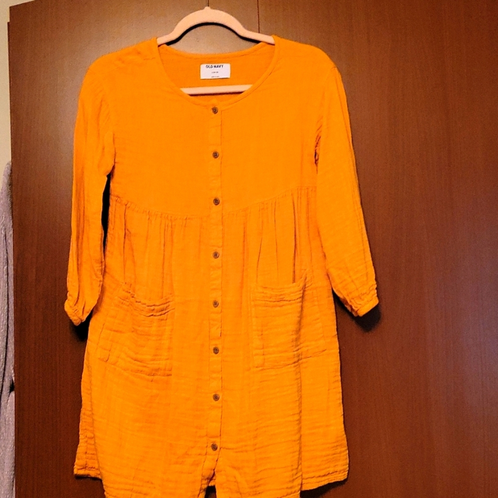 Old Navy Sunflower Dress size 10-12 (L)